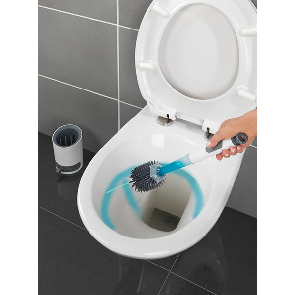 Brosse WC avec réservoir intégré 2 en 1 Wenko by Maximex