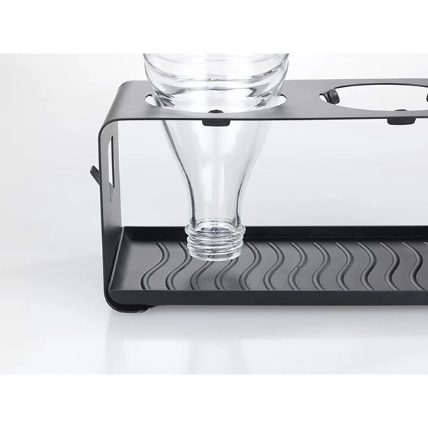 Porte-bouteille DUO noir pour machines à soda Wenko by Maximex