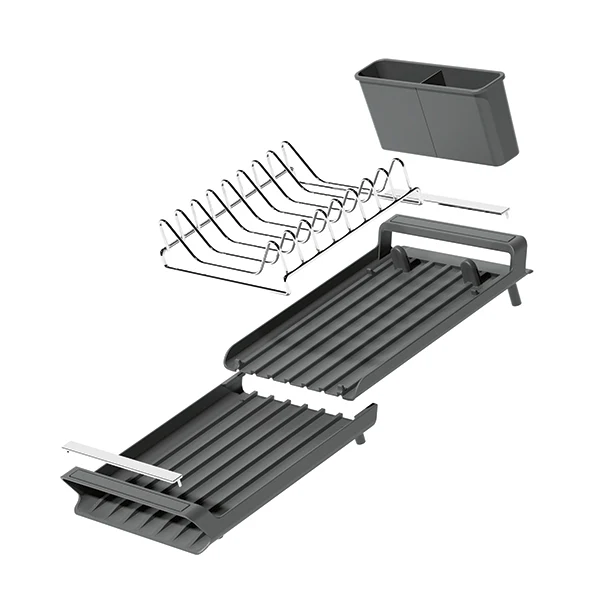 Egouttoir à vaisselle compact extensible 28 à 47 cm x 20 cm Mathon