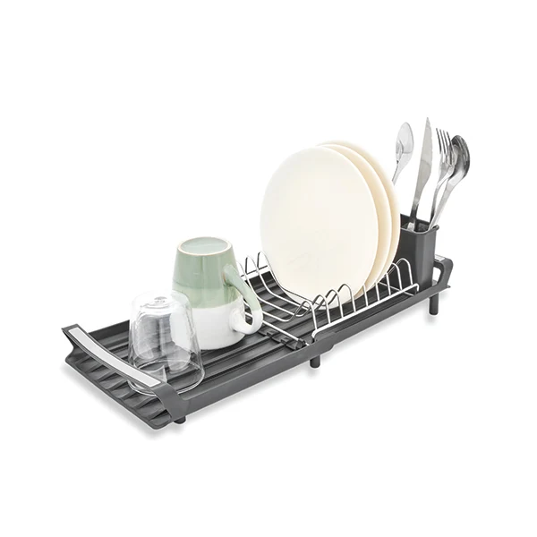 Egouttoir à vaisselle compact extensible 28 à 47 cm x 20 cm Mathon