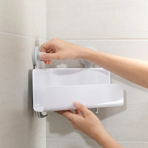 Étagère de douche en coin avec miroir easystore Joseph Joseph