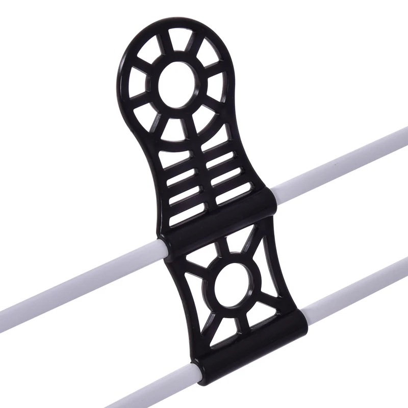 Costway - Etendoir a Linge Pliable, Sechoir a Linge, de Lessive Cintre Robuste Étendoir à Linge Séchoir à Vêtements en Acier pour Intérieur Extérieur