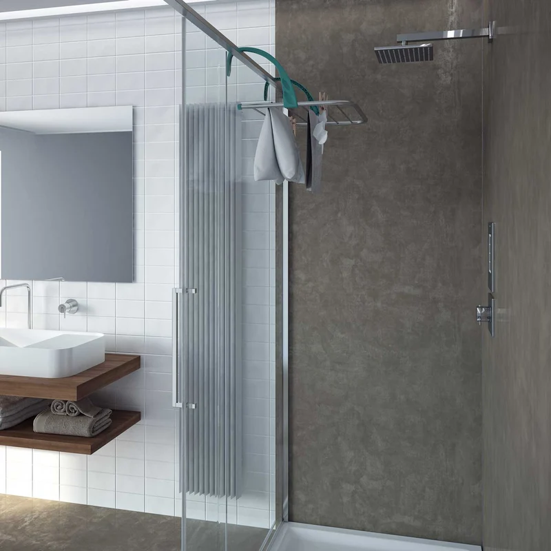 Colombo Gocciolo 5 – Étendoir à linge pour porte, radiateur ou balcon, 5 m d’étendage, aluminium