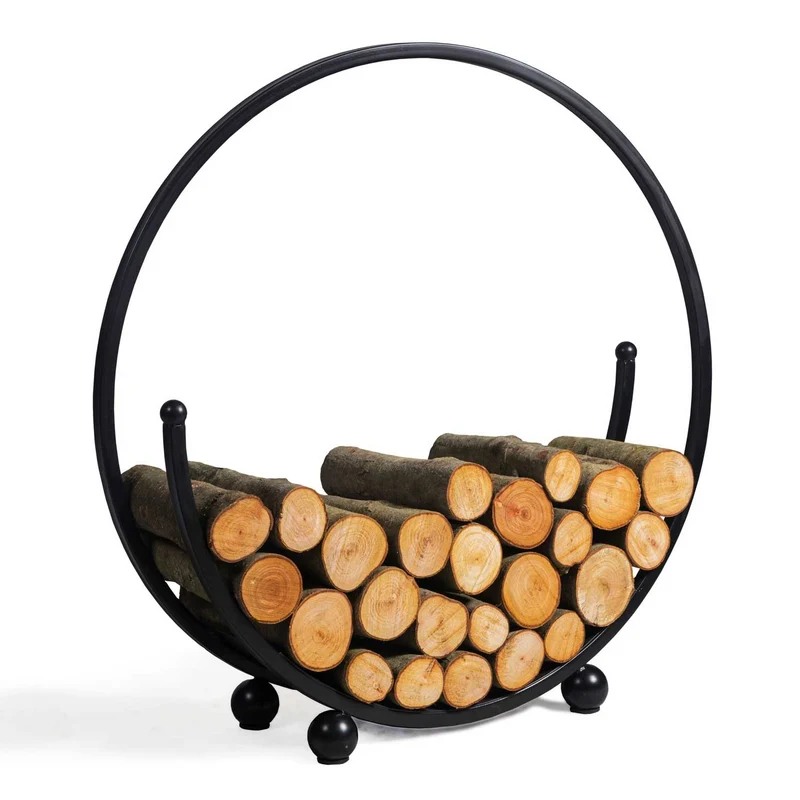 Cook King - Range Buche Interieur, Porte Buche, Rangement Bois - «SPIRAL» 80cm