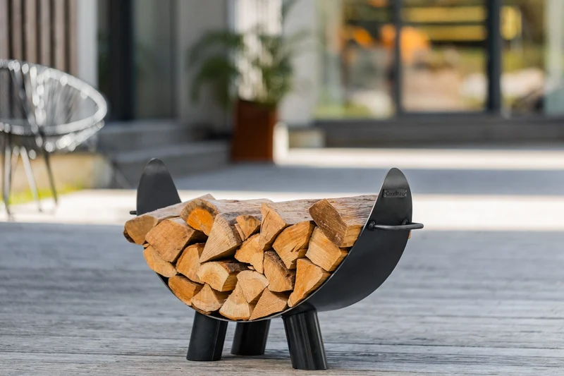 Cook King - Range Buche, Porte Buche, Rangement Bois - «MILA»