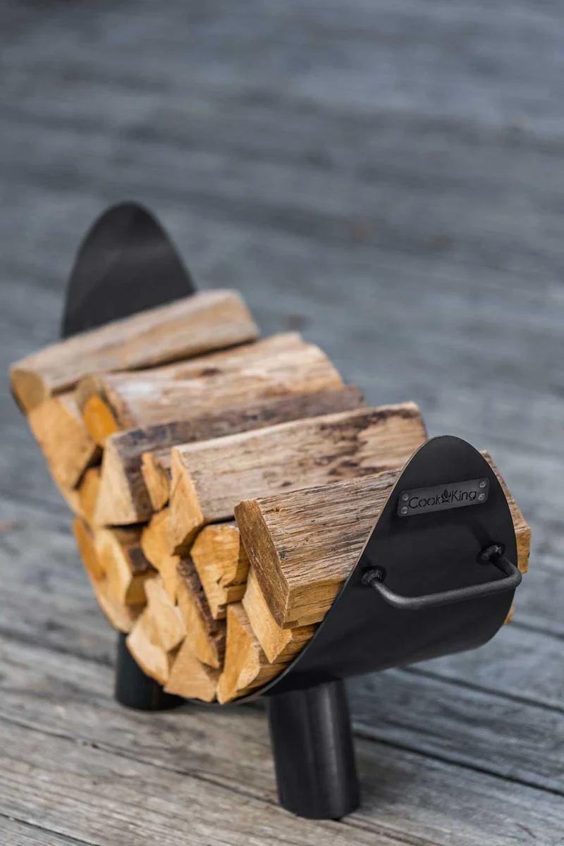 Cook King - Range Buche, Porte Buche, Rangement Bois - «MILA»