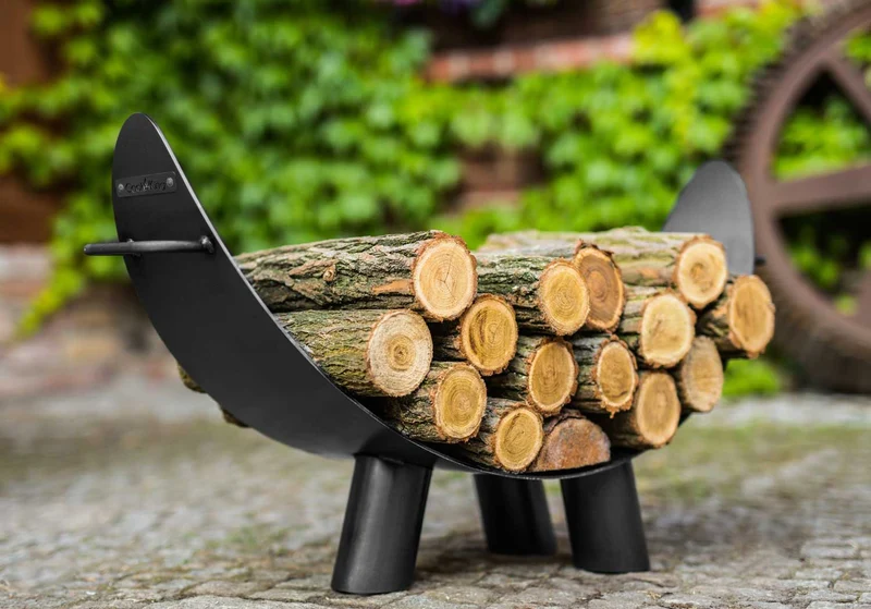 Cook King - Range Buche, Porte Buche, Rangement Bois - «MILA»