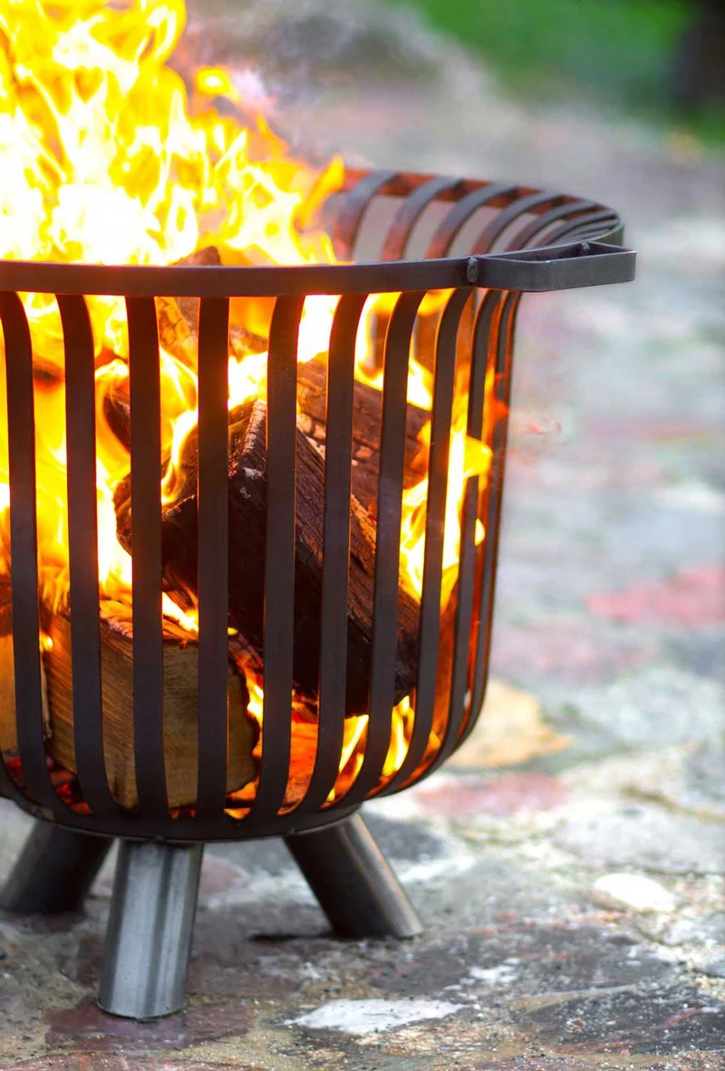 Cook King - Brasero Exterieur, Brasero Terrasse, Brasero de Jardinr, Bol à Feu «VERONA»
