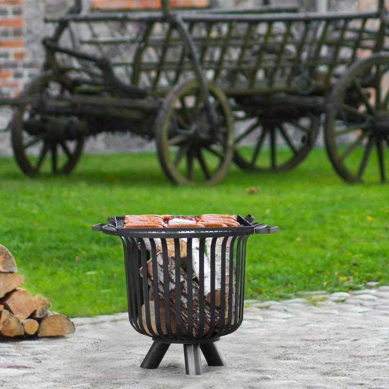 Cook King - Brasero Exterieur, Brasero Terrasse, Brasero de Jardinr, Bol à Feu «VERONA»