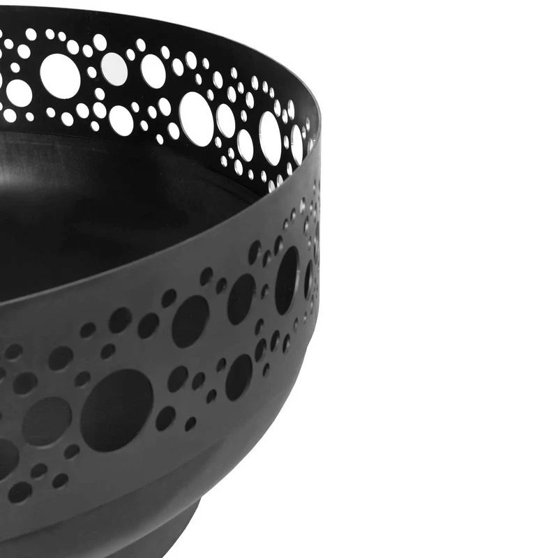 Cook King BOSTON - Brasero barbecue, brasero extérieur et brasero de jardin, Ø 80 cm