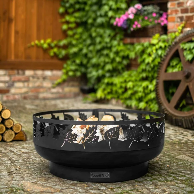 Cook King - Brasero Barbecue, Brasero Exterieur, Brasero Terrasse, Brasero de Jardin «TORONTO» 80 cm
