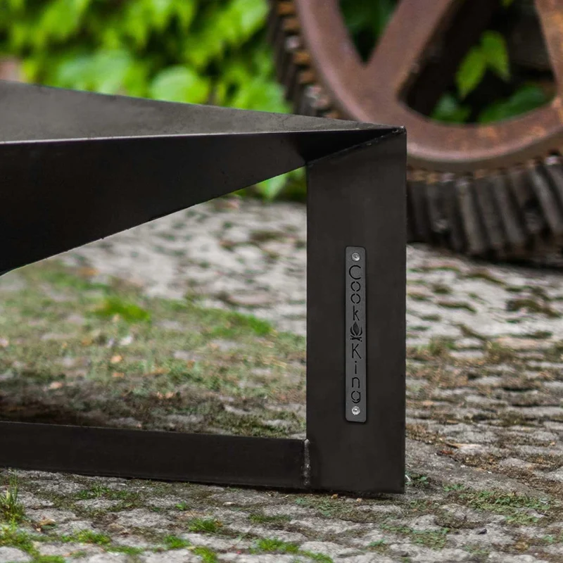 Cook King - Brasero Barbecue, Brasero Exterieur, Brasero Terrasse, Brasero de Jardin «CUBA» 70 x 70 cm