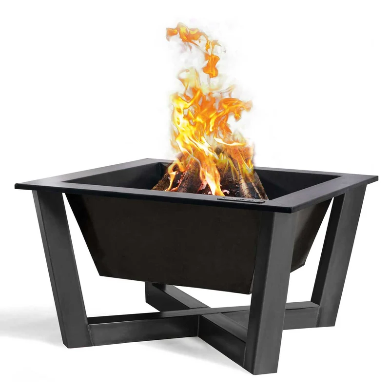 Cook King - Brasero Barbecue, Brasero Exterieur, Brasero Terrasse, Brasero de Jardin «BRASIL» 70 x 70 cm