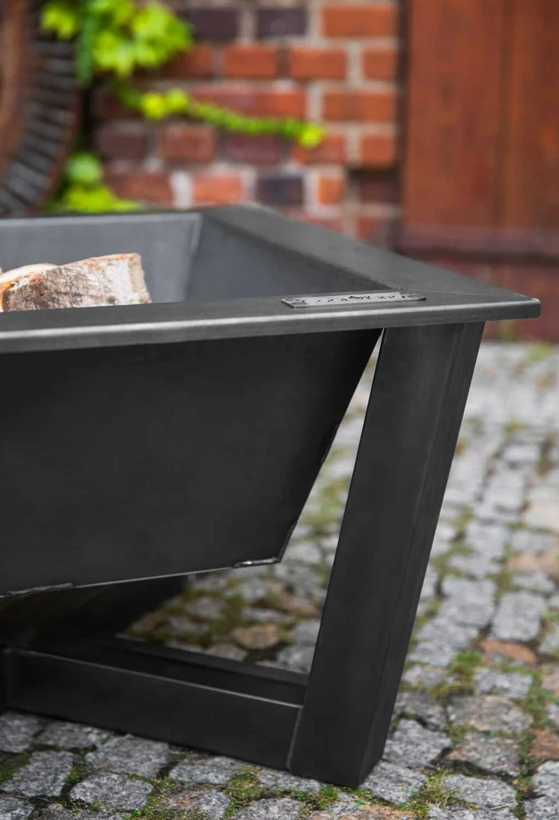 Cook King - Brasero Barbecue, Brasero Exterieur, Brasero Terrasse, Brasero de Jardin «BRASIL» 70 x 70 cm