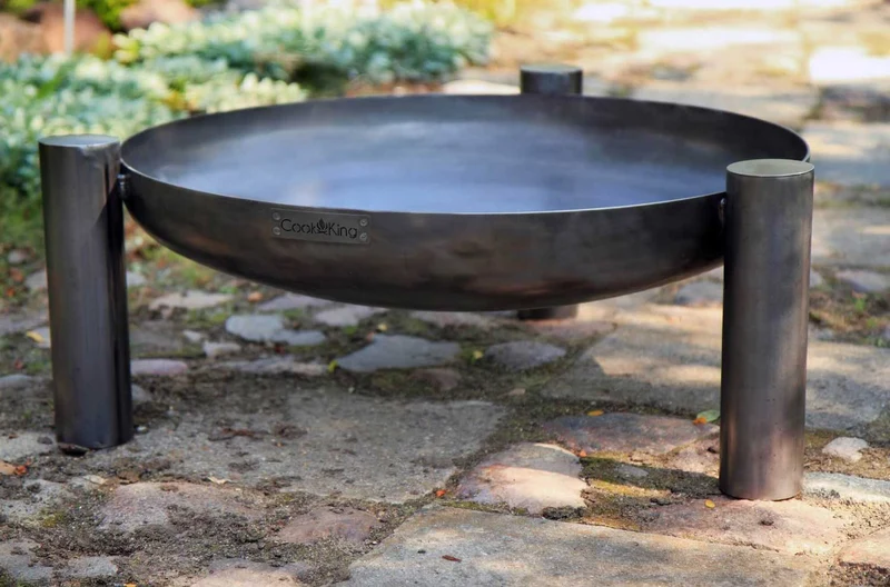 Cook King PALMA - Brasero barbecue, brasero extérieur et brasero de jardin, Ø 60, 70 ou 80 cm