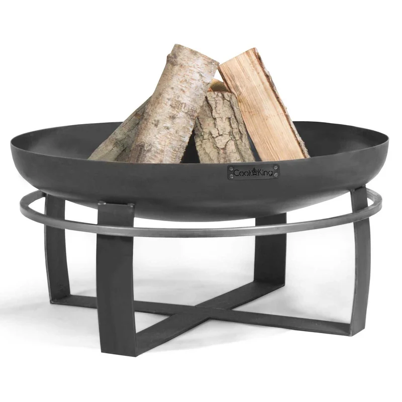 Cook King - Brasero Barbecue, Brasero Exterieur, Brasero Terrasse, Brasero de Jardin XXL «VIKING» 80 cm