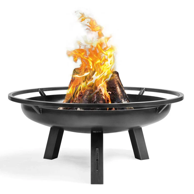 Cook King - Brasero Barbecue, Brasero Exterieur, Brasero Terrasse, Brasero de Jardin XXL «PORTO» 80 cm