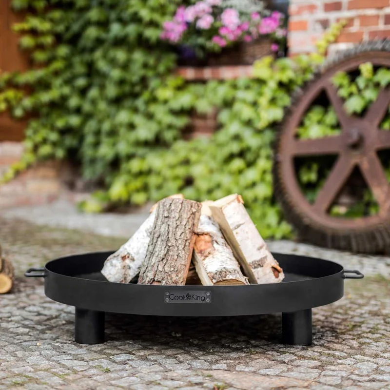 Cook King - Brasero Exterieur, Brasero Terrasse, Brasero de Jardin «TUNIS» - Dia. 60 cm, 70 cm, 80 cm