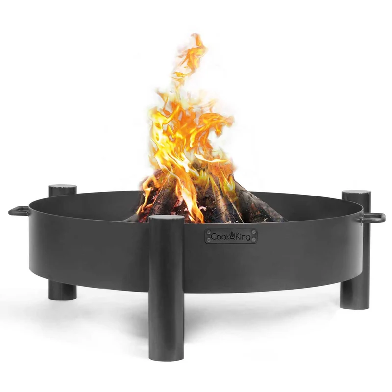 Cook King - Brasero Barbecue, Brasero Exterieur, Brasero Terrasse, Brasero de Jardin «HAITI» - Dia. 60 cm, 70 cm, 80 cm