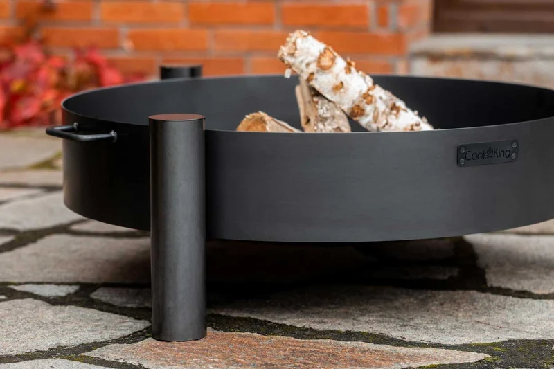 Cook King - Brasero Barbecue, Brasero Exterieur, Brasero Terrasse, Brasero de Jardin «HAITI» - Dia. 60 cm, 70 cm, 80 cm