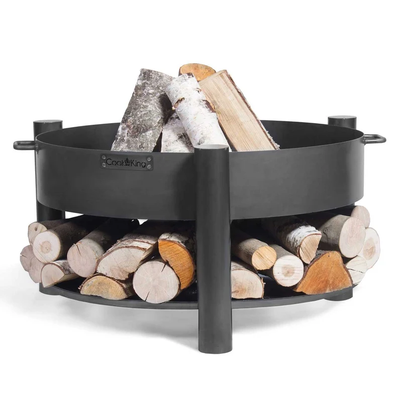 Cook King - Brasero Barbecue, Brasero Exterieur, Brasero Terrasse, Brasero de Jardin «MONTANA» - Dia. 60 cm, 70 cm, 80 cm