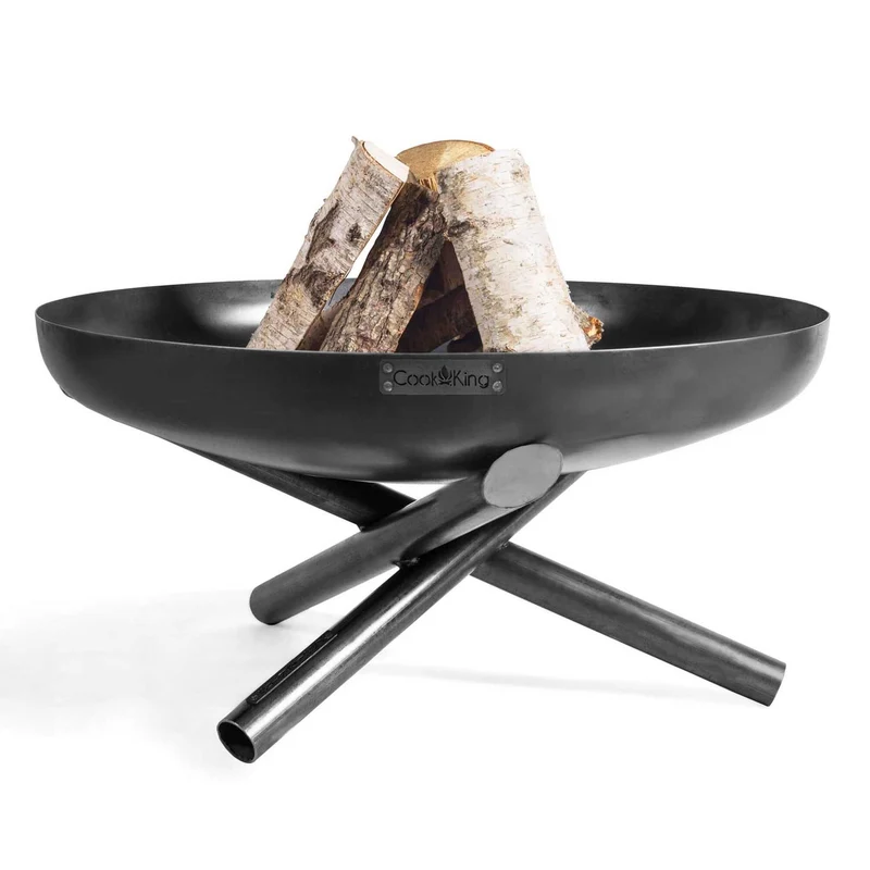 Cook King - Brasero Barbecue, Brasero Exterieur, Brasero Terrasse, Brasero de Jardin «INDIANA» Dia. 60 cm, 70 cm, 80 cm, 100 cm