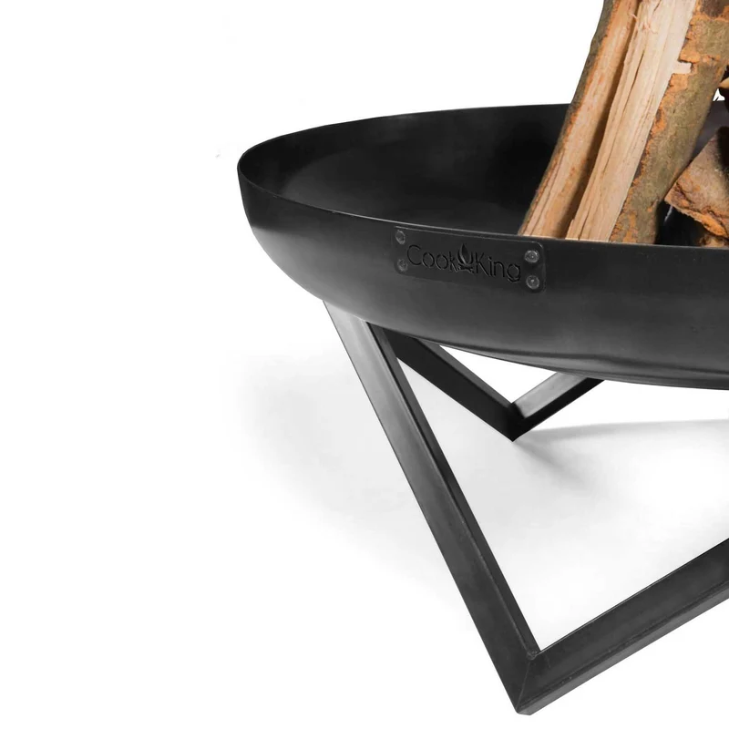 Cook King - Brasero Barbecue, Brasero Exterieur, Brasero Terrasse, Brasero de Jardin «SANTIAGO» Dia. 60 cm, 70 cm, 80 cm, 100 cm