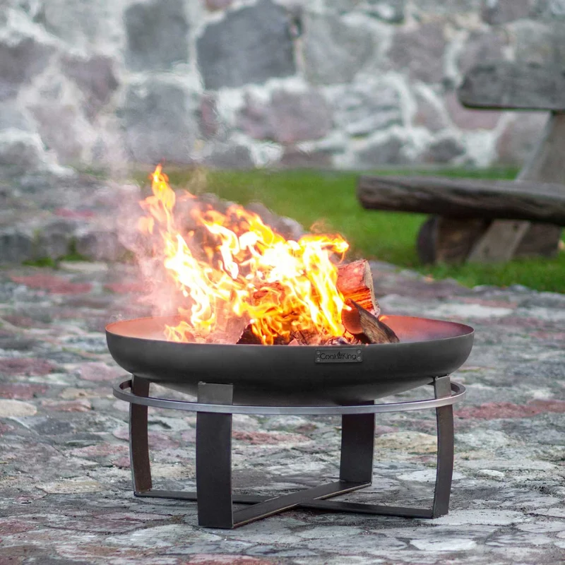 Cook King VIKING - Brasero barbecue, brasero extérieur et brasero de jardin, Ø 60, 70, 80 ou 100 cm