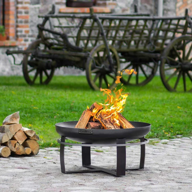 Cook King VIKING - Brasero barbecue, brasero extérieur et brasero de jardin, Ø 60, 70, 80 ou 100 cm