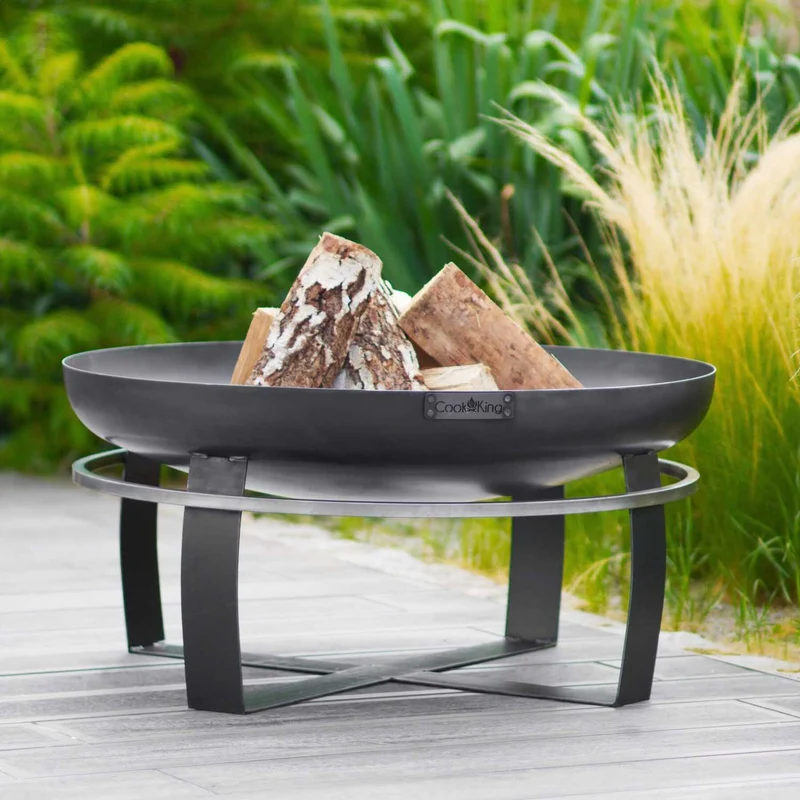 Cook King VIKING - Brasero barbecue, brasero extérieur et brasero de jardin, Ø 60, 70, 80 ou 100 cm