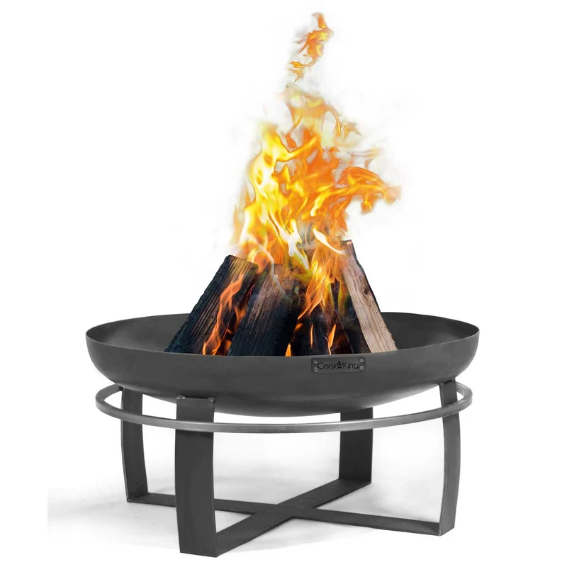 Cook King VIKING - Brasero barbecue, brasero extérieur et brasero de jardin, Ø 60, 70, 80 ou 100 cm