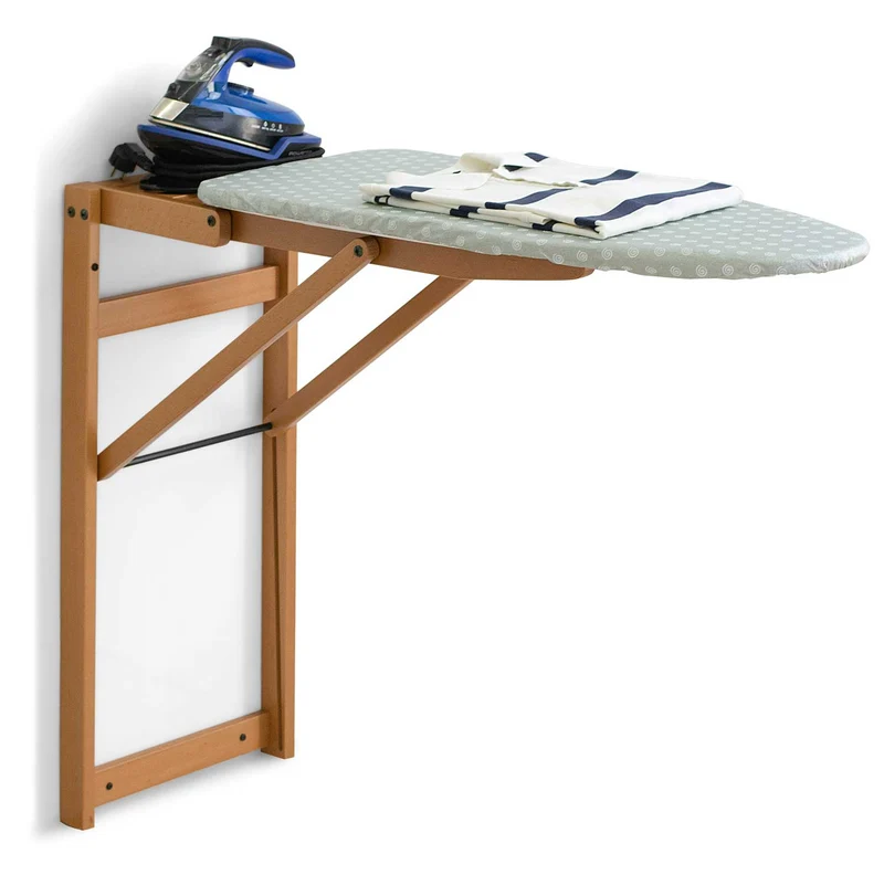 ARIT STIROJOLLY - Planche à Repasser Murale, Table à Repasser Murale, Facile à Fixer avec les Chevilles Incluses, Surface de travail : 86 × 38 cm