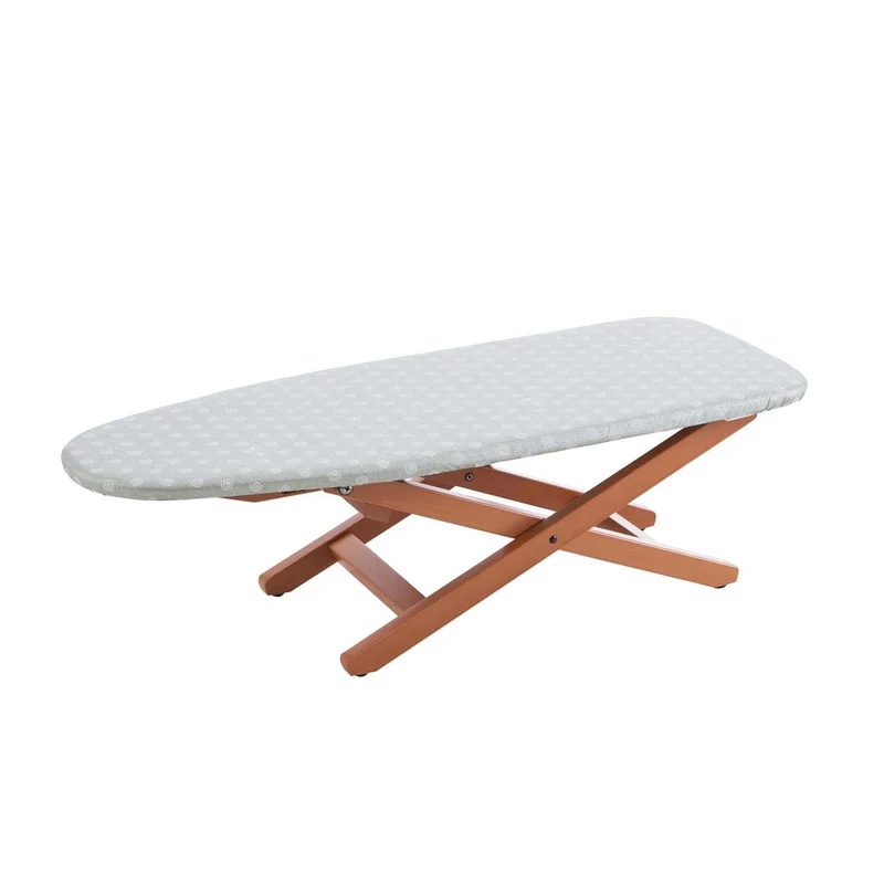ARIT - Table à repasser MINISTYRO, Table à repasser, pliable, réglable en hauteur, plan de travail 82 x 33 cm. - Couleur cerise
