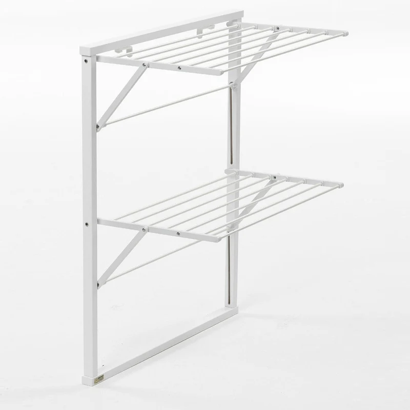 ARIT Klaus – Étendoir à linge pliable pour radiateur, 70 × 40 × 88 cm, blanc, fabriqué en Italie