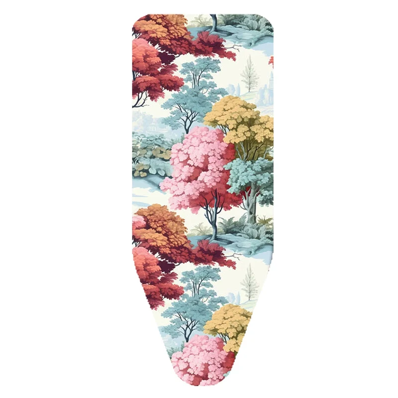 Colombo Autumn Vibes - Housse table à repasser, format XL 140 × 55 cm, 100 % Сoton et Molleton épais, avec clip de fixation, Fabriquée en Italie