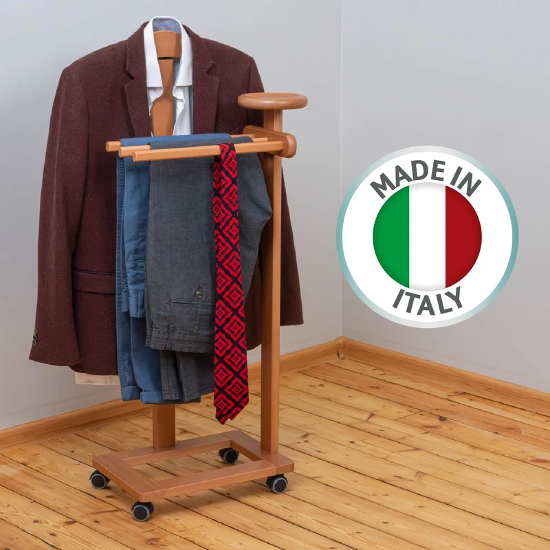 Valet de chambre en hêtre avec tablette – Tatkraft Lord