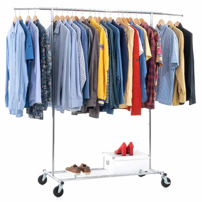 Portant à vêtements avec housse imperméable – Tatkraft Duncan & Big