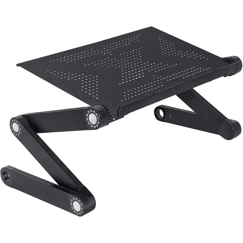 WonderWorker Newton – Support réglable pour ordinateur portable jusqu’à 17 pouces, table de lit en aluminium, poids : 1 kg