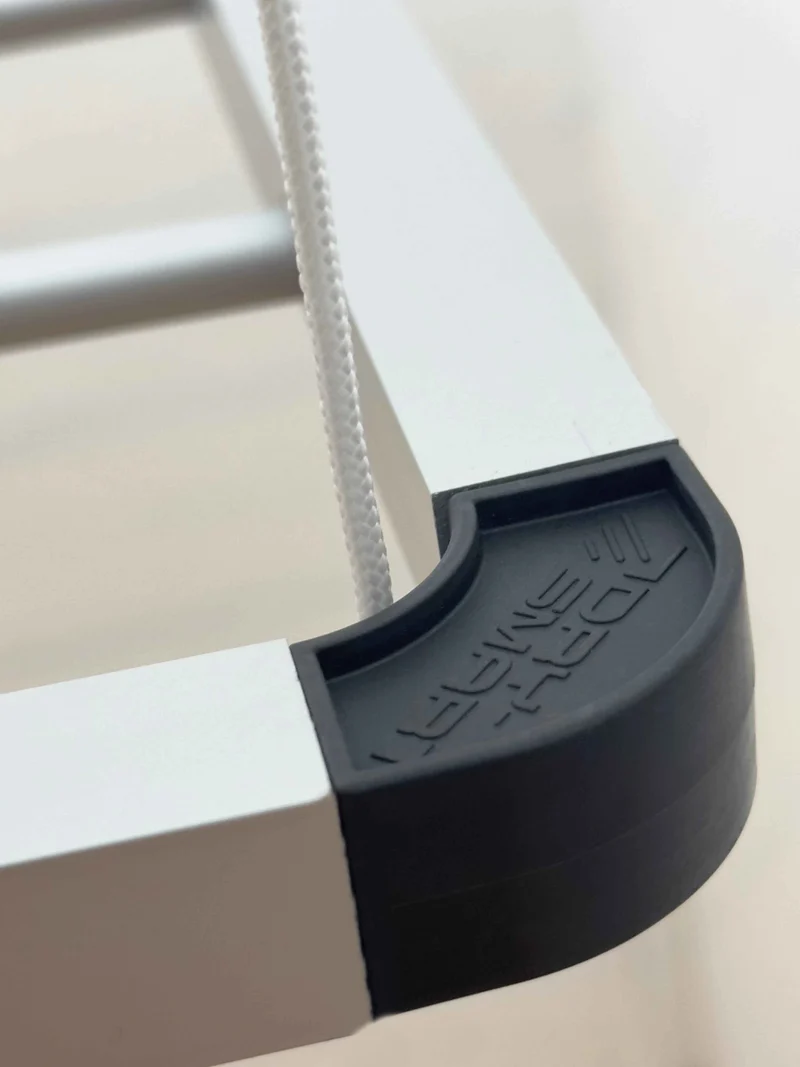DRY-SMART LIFT - Wäschetrockner für die Wand mit 8 Alustangen