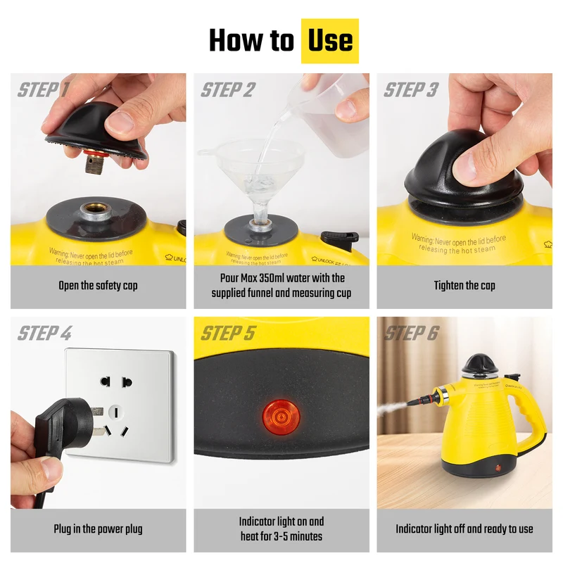 Nettoyeur Vapeur Portable