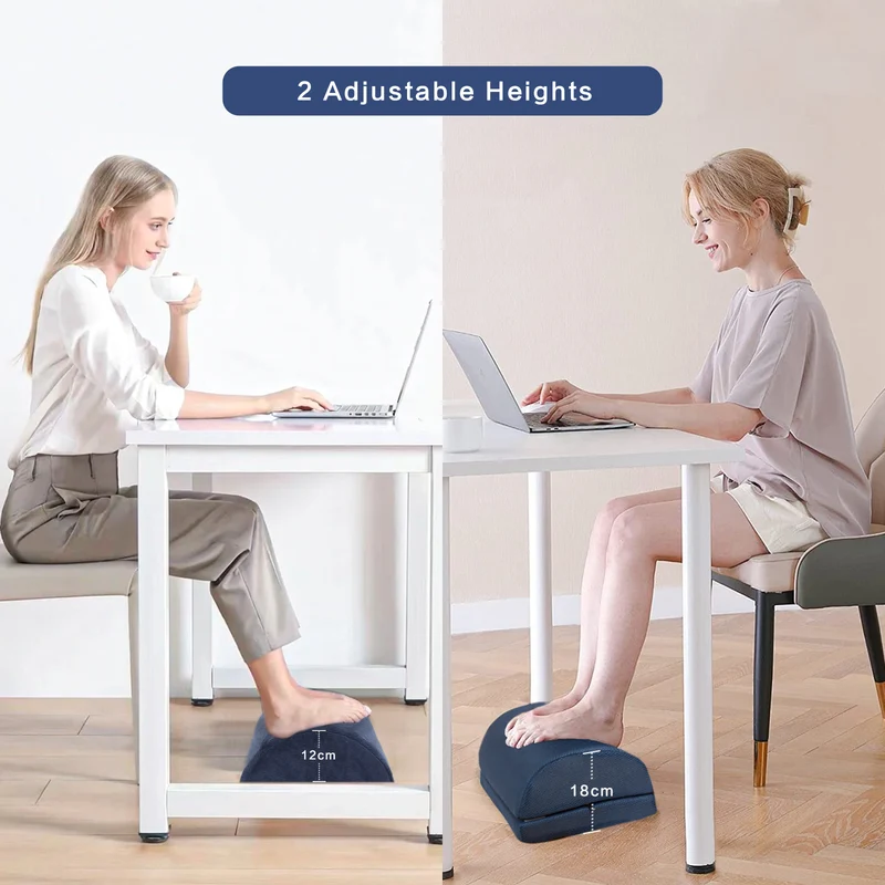 Coussin repose-pieds (Bleu)