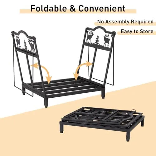 Porte-Bûches Pliable