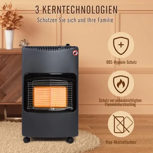 Chauffage au Gaz 4200 Watts