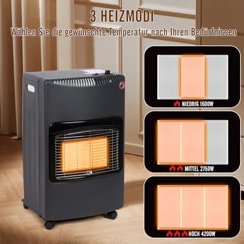 Chauffage au Gaz 4200 Watts (uniquement pour DE)