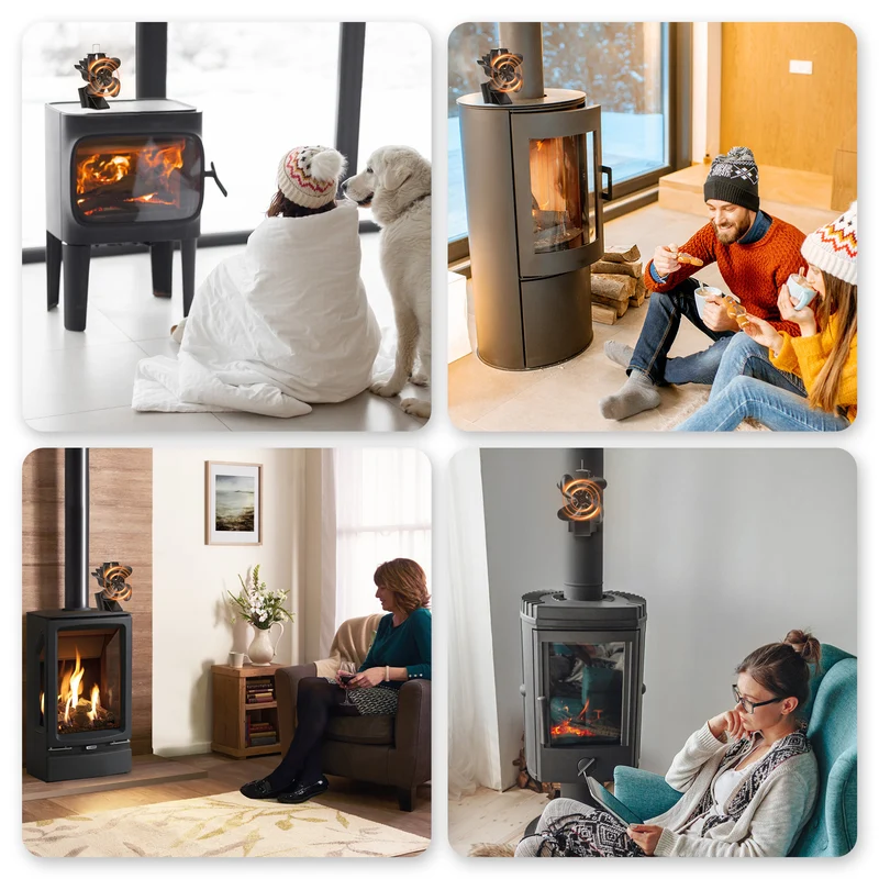 Ventilateur Poele à Bois