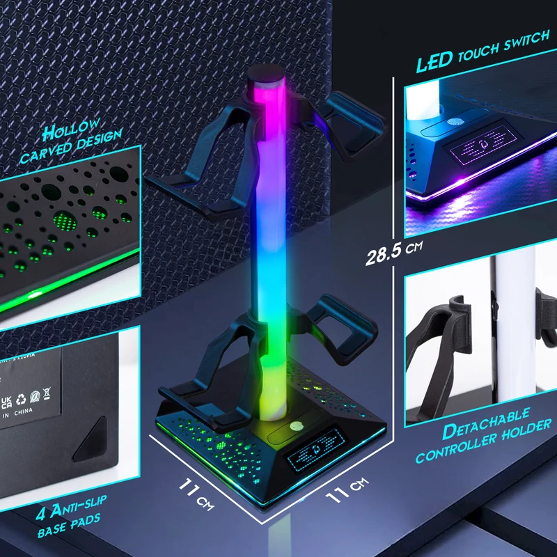 Support Casque Gamer RGB
