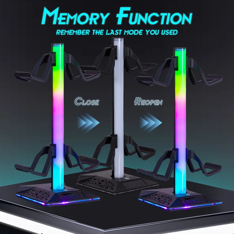 Support Casque Gamer RGB