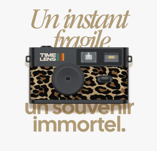 APPAREIL PHOTO NUMÉRIQUE (TIMELENS) - Léopard