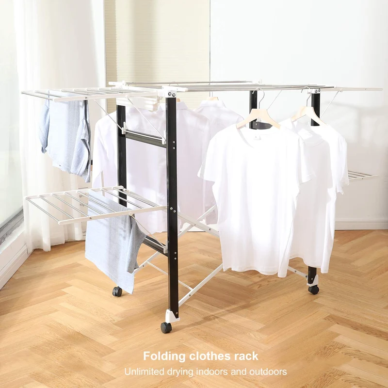 Étendoir à Linge Pliant