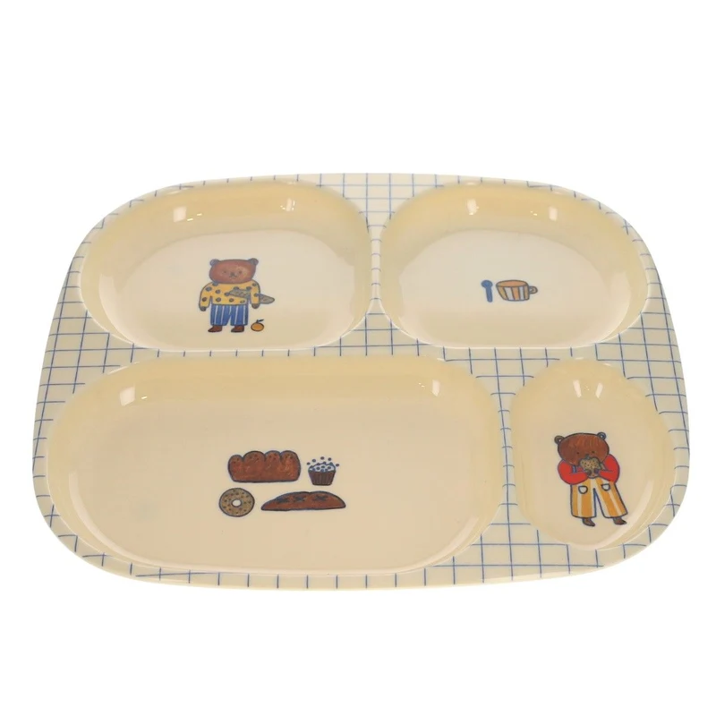 ASSIETTE A COMPARTIMENTS - Ours